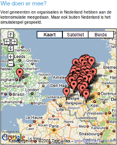 Simulatie ketensamenwerking meer dan 250 keer gespeeld